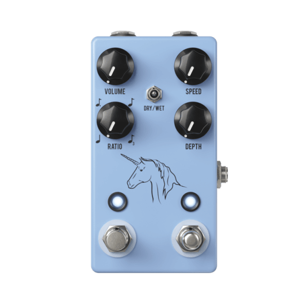JHS unicorn vibe guitar pedal Rock Stock favorite pedal builders